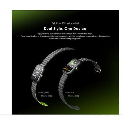 Oraimo Watch Nova N OSW-813N 2.04” Amoled Curved Glass Smart Watch can withstand power for a long period of time upto 2 weeks standby