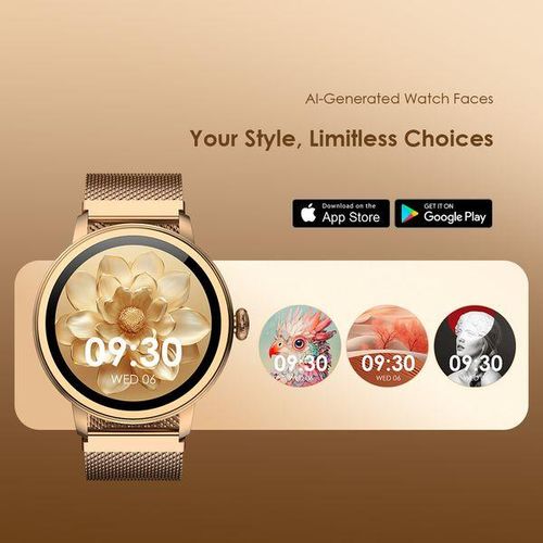 Oraimo Oraimo. Watch Muse OSW-831N 1.32” AMOLED IP68 Smart Watch That Makes And Receives Calls Comes With 2 Replaceable Watch Straps.