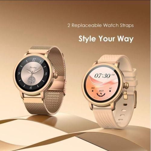 Oraimo Oraimo. Watch Muse OSW-831N 1.32” AMOLED IP68 Smart Watch That Makes And Receives Calls Comes With 2 Replaceable Watch Straps.
