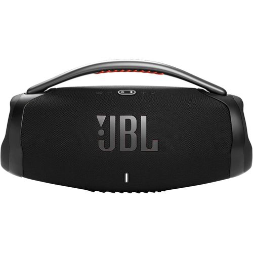 JBLBoombox 3 WiFi Portable Bluetooth Speaker (Black) Party Ready Outdoor Sound IP67 Waterproof Multi Room Wi Fi & True Wireless Stereo USB C Cable Microfiber Cloth