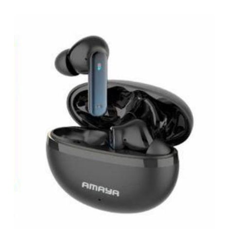 Amaya TK05 Heavy Bass Wireless Bluetooth Earpods/ Earbuds/ Airpods/ Headsets With Active Noise Cancellation For Upto 20 Hours Playtime
