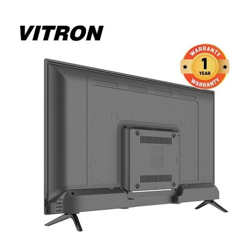 VITRON 24" INCHES HTC2446 HD Digital AC/DC LED TV INBUILT DECODER(for local channels) Multiple HDMI Output and USB AV ports Wide Color Enhancer