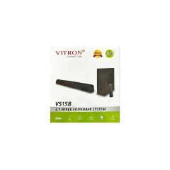 NEW IN !!! Vitron 6000W 2.1CH V51SB Wired Soundbar System with AUX USB Bluetooth Speaker System Home Audio Rich Bass
