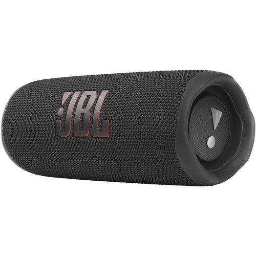 Jbl Flip 6 original Portable Bluetooth Speaker, powerful sound and deep bass, IPX7 waterproof, 12 hours of playtime, Party Boost for multiple speaker pairing for home, outdoor and travel (Black)