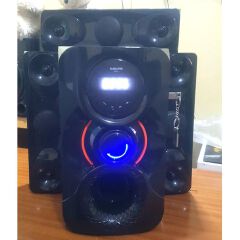 Globalstar GS-801 3.1 X-Bass Multimedia Speaker System – 15000W PMPO, Powerful Bass,has an incredible bass system with pure clarity.good quality output