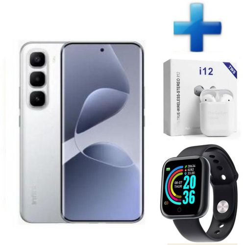 Infinix HOT 60 PRO PLUS,AMOLED CURVED SCREEN DISPLAY 6.78" INCHES(8GB +8GB) 16GB RAM & 256 GB 5160 MAH BATTERY COMES WITH FREE GIFTS ( AIRPODS + SMART WATCH +POWERBANK ) FOR YOU