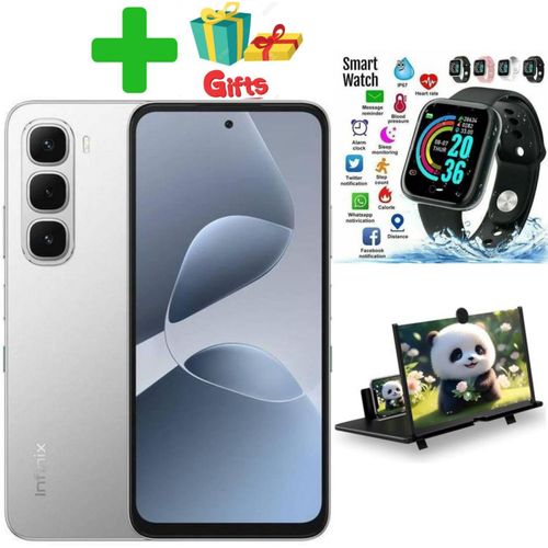 Infinix HOT 60 PRO PLUS,AMOLED CURVED SCREEN DISPLAY 6.78" INCHES(8GB +8GB) 16GB RAM & 256 GB 5160 MAH BATTERY COMES WITH FREE GIFTS ( AIRPODS + SMART WATCH +POWERBANK ) FOR YOU