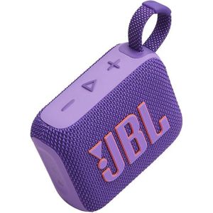 Jbl Go 4 - Ultra-Portable, Waterproof and Dustproof Bluetooth Speaker, Big Pro Sound, 7-Hour Built-in Battery, (Black)