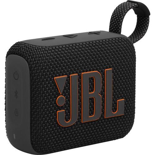 Jbl Go 4 - Ultra-Portable, Waterproof and Dustproof Bluetooth Speaker, Big Pro Sound, 7-Hour Built-in Battery, (Black)