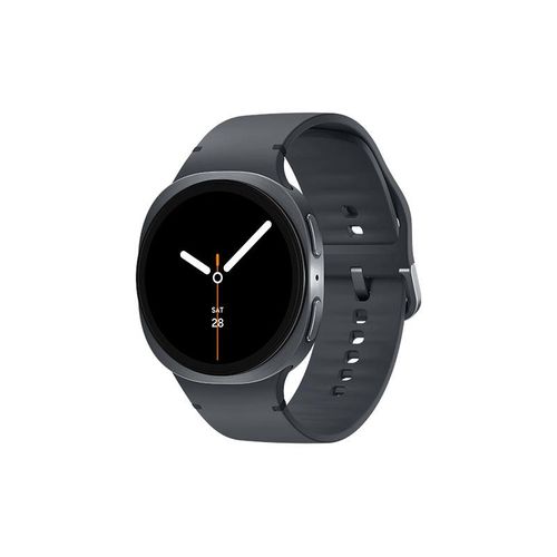 Samsung Galaxy Watch 8 44mm. slim,snug and smart watch.thinner,lighter and brighter than ever .reimagine with a new cushion shape and dynamic lug bands.the sleek case hugs your wrist for healthreading