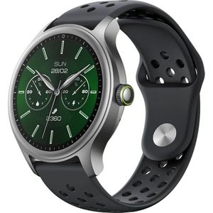 Oraimo Watch 6R, 1.39'' HDScreen, BT HD Calls, Blood oxgen & Heart Rate Monitor, IP68 Smartwatch_Chrome