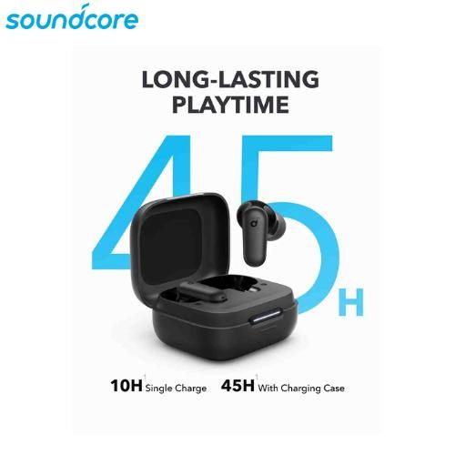 Anker Soundcore R50i NC Earbuds with 10Hrs Playtime (45Hrs with Case) & Powerful Sound.can withstand powere for a long period of time. has got a superb bass system.