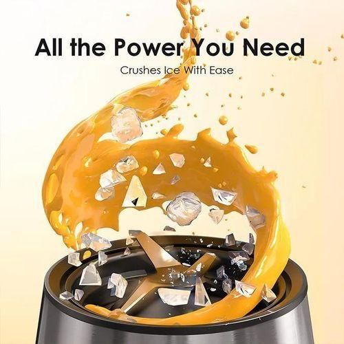 Oraimo Smart Blender 1.5L Large Capacity Glass Jar + 1 Grinder Mill 2 Speeds Control Blender Ice Crushing Functionality Easy to Clean 500W Countertop Blender