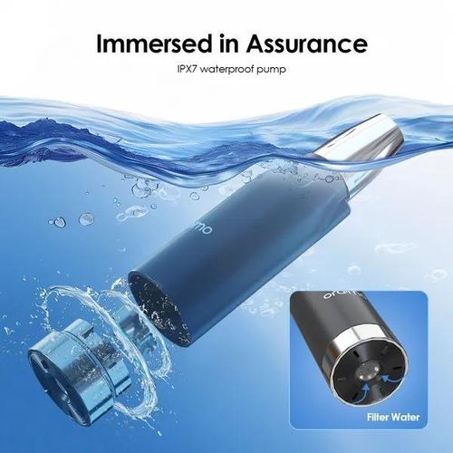 Oraimo AquaFlex OPS-201A Portable Rechargeable Shower Pump Water Saving & High Pressure IPX7 Waterproof 60-Min Battery
