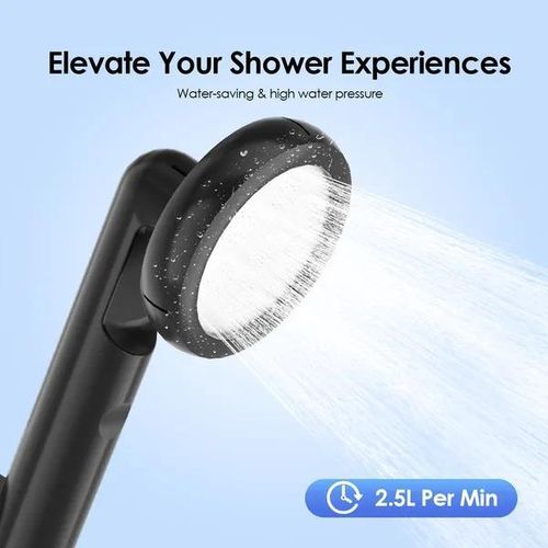 Oraimo AquaFlex OPS-201A Portable Rechargeable Shower Pump Water Saving & High Pressure IPX7 Waterproof 60-Min Battery