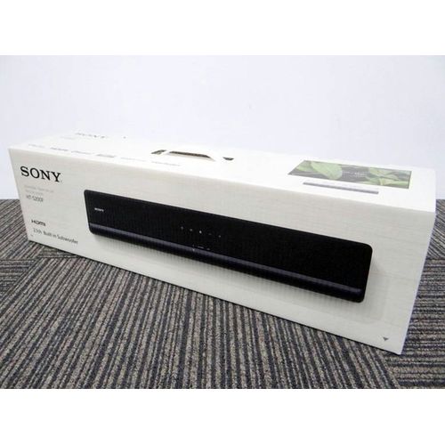 Sony 120W SOUNDBAR SYSTEM, 2.0CH, DEEP BASS BLAST, DOLBY DIGITAL AUDIO, BLUETOOTH, HDMI, HT-S100RF. WITH SONY S100 YOU GOT TO EXPERIENCE AN INCREDIBLE BASS SOUND QUALITY AND SUPERB SURROUNDING TREBLE