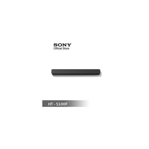 Sony 120W SOUNDBAR SYSTEM, 2.0CH, DEEP BASS BLAST, DOLBY DIGITAL AUDIO, BLUETOOTH, HDMI, HT-S100RF. WITH SONY S100 YOU GOT TO EXPERIENCE AN INCREDIBLE BASS SOUND QUALITY AND SUPERB SURROUNDING TREBLE