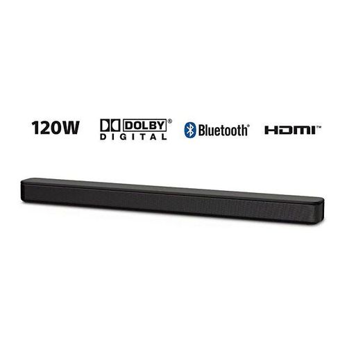 Sony 120W SOUNDBAR SYSTEM, 2.0CH, DEEP BASS BLAST, DOLBY DIGITAL AUDIO, BLUETOOTH, HDMI, HT-S100RF. WITH SONY S100 YOU GOT TO EXPERIENCE AN INCREDIBLE BASS SOUND QUALITY AND SUPERB SURROUNDING TREBLE