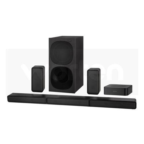 Sony HT-S40R Real 5.1ch Dolby Audio Soundbar for TV with Subwoofer & Wireless Rear Speakers, 5.1ch Home Theatre System (600W, Bluetooth & USB Connectivity, HDMI & Optical Connectivity