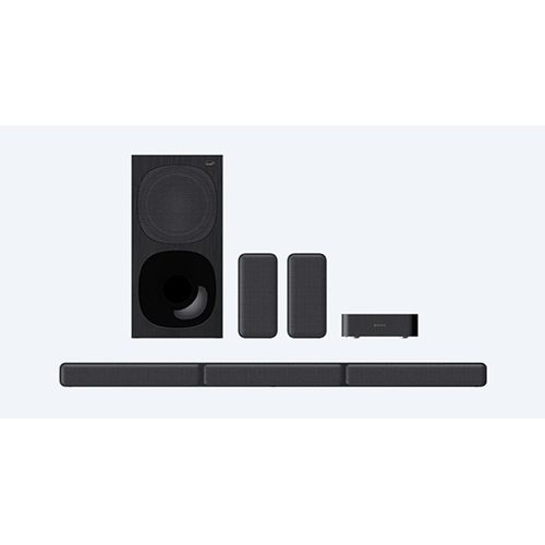 Sony HT-S40R Real 5.1ch Dolby Audio Soundbar for TV with Subwoofer & Wireless Rear Speakers, 5.1ch Home Theatre System (600W, Bluetooth & USB Connectivity, HDMI & Optical Connectivity