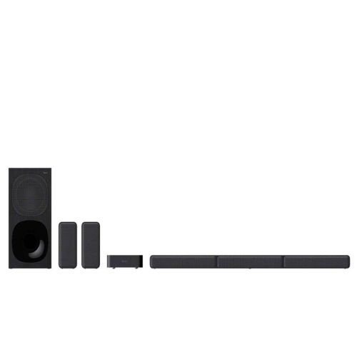 Sony HT-S40R Real 5.1ch Dolby Audio Soundbar for TV with Subwoofer & Wireless Rear Speakers, 5.1ch Home Theatre System (600W, Bluetooth & USB Connectivity, HDMI & Optical Connectivity