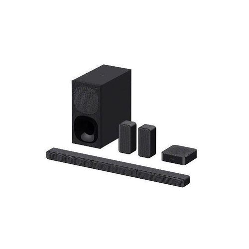 Sony HT-S40R Real 5.1ch Dolby Audio Soundbar for TV with Subwoofer & Wireless Rear Speakers, 5.1ch Home Theatre System (600W, Bluetooth & USB Connectivity, HDMI & Optical Connectivity