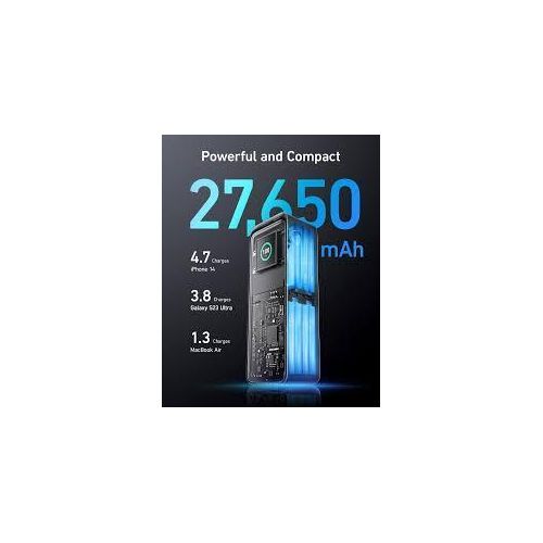 Anker PRIME 250W PORTABLE POWER BANK, MULTI-DEVICE FAST CHARGING, SMART APP CONTROL,27650mAH.SUPER FAST CHARGING WITH TWO WAY QUICK CHARGE
