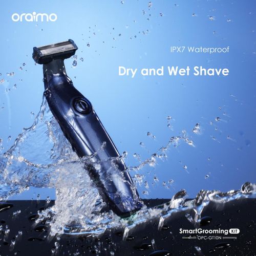 Oraimo Smart Grooming Kit – All-in-One Waterproof Grooming System With High-Speed Motor For Precision Styling