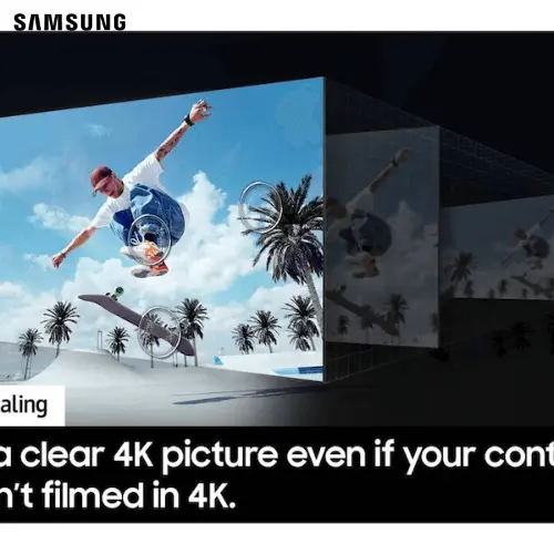 Samsung 65DU8000 65" inches Tizen OS Smart, 4K Upscaling, Dynamic Crystal Color, Gaming Experience, AirSlim Design & Crystal Processor 4K New 2024