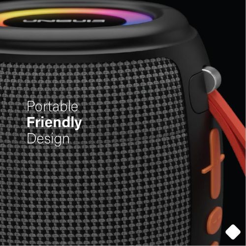 Amaya BD66 Wireless Bluetooth Speaker Portable Loud Sound System with Deep Bass, High Quality Clear Audio, Rechargeable Battery, Compact Design, Stable Bluetooth Connection, Original Amaya Speaker for