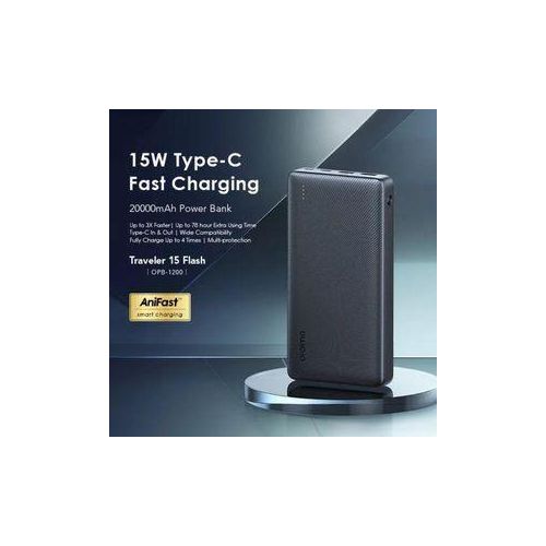 Oraimo PowerBox 300 Lit 30,000 mAh Power Bank – 15W Fast Charging, Triple Ports & LED Torch – High-Capacity Portable Charger for Phones & Gadgets in Kenya