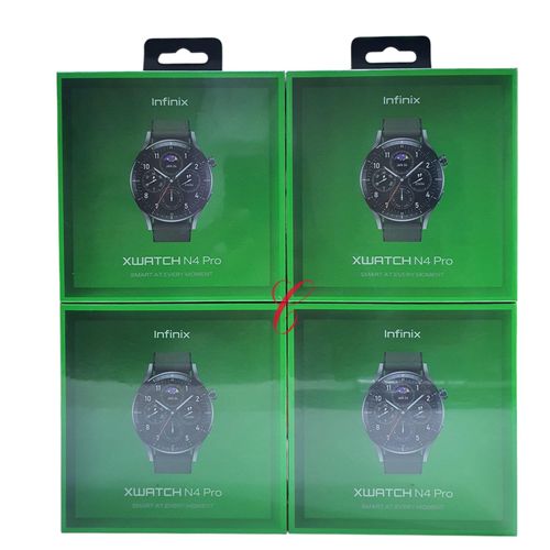 Infinix XWatch N4 Pro AMOLED Smart Watch with Bluetooth Calling, AI Assistant, Heart Rate & SpO₂ Monitoring, IP68 Waterproof, Long Battery Life Smartwatch for Android & iOS – Original Infinix Wearable