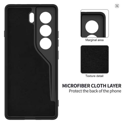 Tecno Camon 40 Pro Original Premium Silicone Black Heavy Duty Phone Case Protective Back Cover