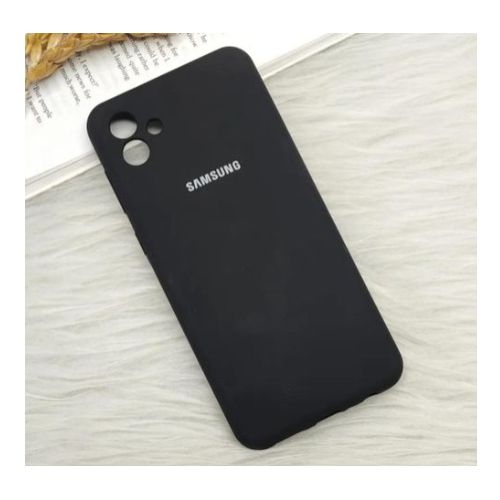 Samsung Galaxy A06 Black Premium Back Cover - Premium Liquid Silicone...maintains it's original colour over time .