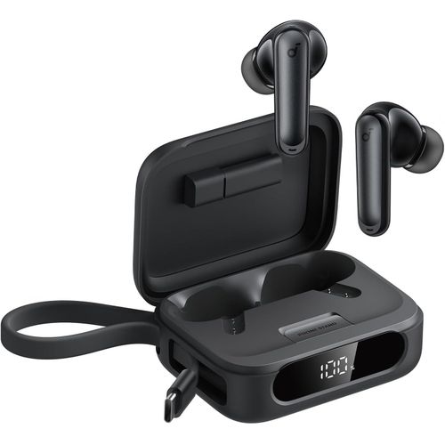 Soundcore P41i Wireless Earbuds by Anker Adaptive ANC Bluetooth 5.3 Earphones with Power Bank Charging Case 192H Playtime Deep Bass AI Clear Calls IPX5 Waterproof Earbuds for Android iPhone Gaming Mus