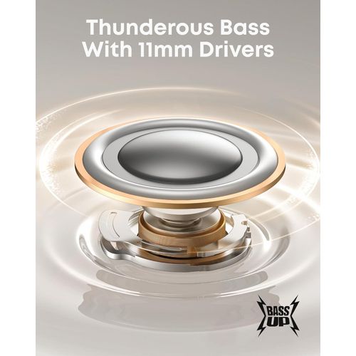 Soundcore P41i Wireless Earbuds by Anker Adaptive ANC Bluetooth 5.3 Earphones with Power Bank Charging Case 192H Playtime Deep Bass AI Clear Calls IPX5 Waterproof Earbuds for Android iPhone Gaming Mus