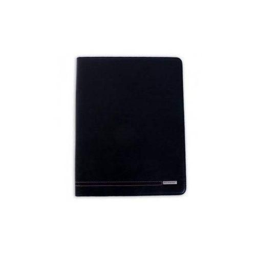 Rich Boss Smart Flip PU Folio Case for Samsung TAB A9 & A11 2025– Ultra Thin, Shock Absorbing, Stylish Tablet Cover Black PU Leather