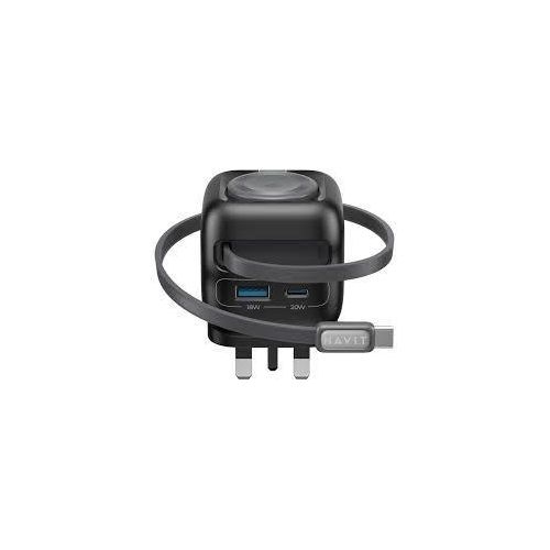 HAVIT Travel Charger UC250 Fast Charging Wall Adapter | Dual USB Port Charger | Smart IC Fast Charge Power Adapter | Compact Portable Travel Charger for Android Phones, iPhone, Tablets & USB Devices