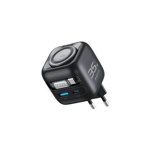 HAVIT Travel Charger UC250 Fast Charging Wall Adapter | Dual USB Port Charger | Smart IC Fast Charge Power Adapter | Compact Portable Travel Charger for Android Phones, iPhone, Tablets & USB Devices