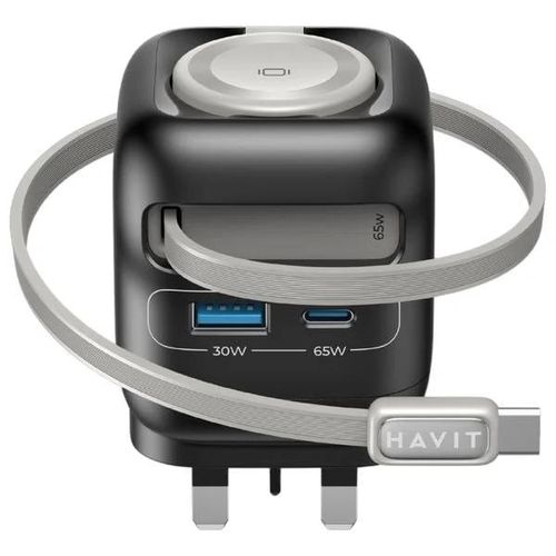 HAVIT Travel Charger UC250 Fast Charging Wall Adapter | Dual USB Port Charger | Smart IC Fast Charge Power Adapter | Compact Portable Travel Charger for Android Phones, iPhone, Tablets & USB Devices