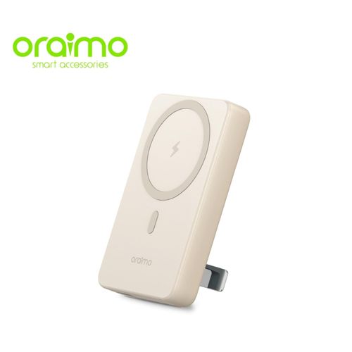 Oraimo MagPower 15 10000mAh Magnetic Wireless Power Bank 15W Fast Charging Portable Charger with Type-C PD Output Strong Magnetic Snap Battery Pack for iPhone Android
