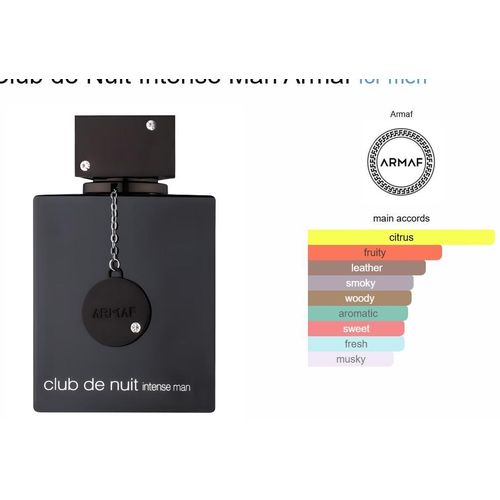 Armaf Club De Nuit Intense Man Eau de toilletc 105ml – Woody Spicy Fragrance Long-Lasting Perfume for Men, Office, Party, Casual Wear & Gift – Premium Quality