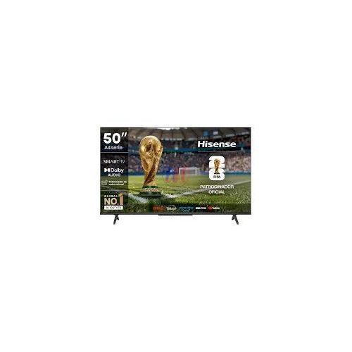 Hisense 50 Inch A4 Smart Frameless HD TV | 50A4 Smart Television with VIDAA OS, DTS Virtual X Sound, Screen Mirroring & Built-in WiFi | Slim Bezel Smart TV for Netflix, YouTube & Home Entertainment