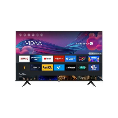 Hisense 50 Inch A4 Smart Frameless HD TV | 50A4 Smart Television with VIDAA OS, DTS Virtual X Sound, Screen Mirroring & Built-in WiFi | Slim Bezel Smart TV for Netflix, YouTube & Home Entertainment