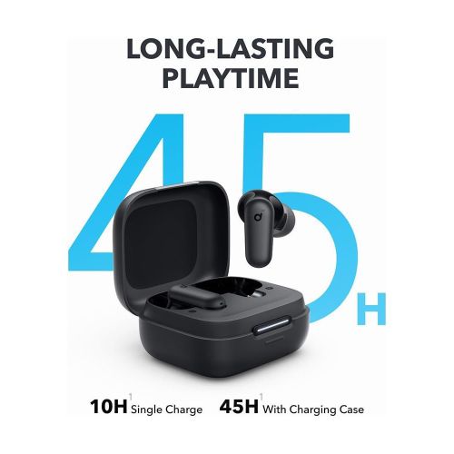 Anker Soundcore R50i NC True Wireless Noise Cancelling Earbuds | Bluetooth 5.3 ANC Earphones with Deep Bass, 45H Battery, AI Clear Calls & Fast Charging | TWS Earbuds for Android & iPhone