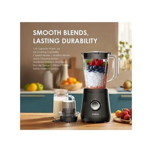 Oraimo Smart Blender Sleek 1.5L 500W OH-B2N Blender Kenya 2 Speed Electric Blender Smoothie Maker Juicer Grinder Kitchen Blender Durable Powerful Blender Nairobi Best Price
