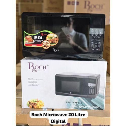 Roch Digital Microwave 20L 700W Microwave Oven, Defrost Function, Timer, 6 Power Levels, Compact Kitchen Appliance, Fast Heating Microwave Kenya