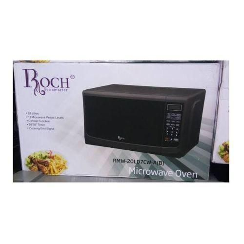 Roch Digital Microwave 20L 700W Microwave Oven, Defrost Function, Timer, 6 Power Levels, Compact Kitchen Appliance, Fast Heating Microwave Kenya