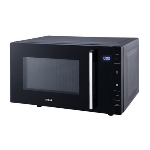 MIKA Microwave Oven 23L Digital Solo Countertop, 800W Power, Multi‑Stage Cooking, Defrost Function, Child Lock, 6‑11 Auto Menus, Touch Control, Black Kitchen Appliance Kenya