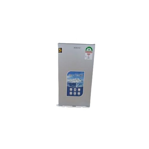 Rebune RE-BC-90S 90L Single Door Refrigerator PCM Silver Mini Fridge Energy Saving Low Noise Fast Cooling Compact Fridge Office Bedsitter Home Appliance Kenya Durable Refrigerator